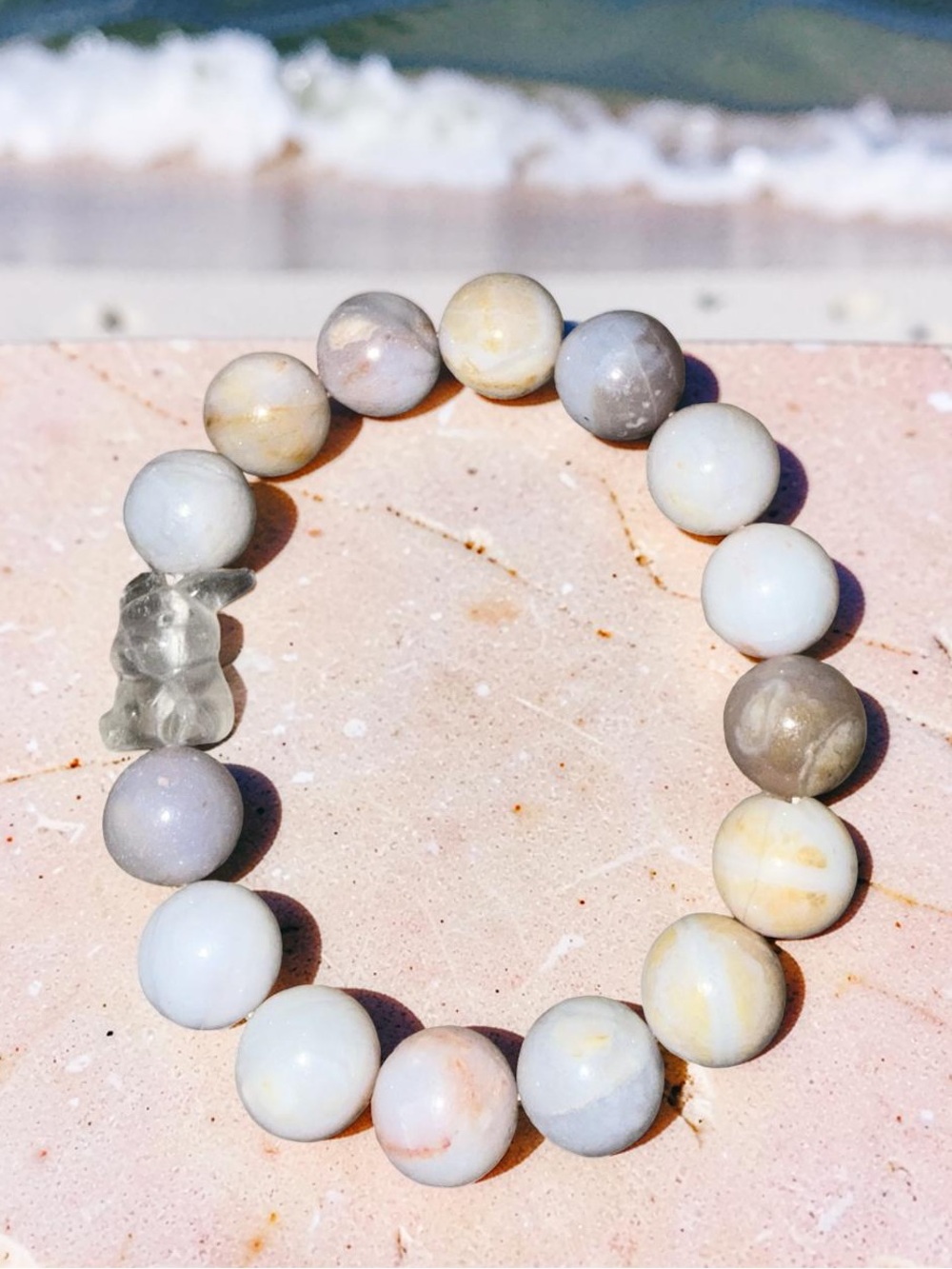 12.5mm 🤩 Crazy Lace Agate Bracelet 💜